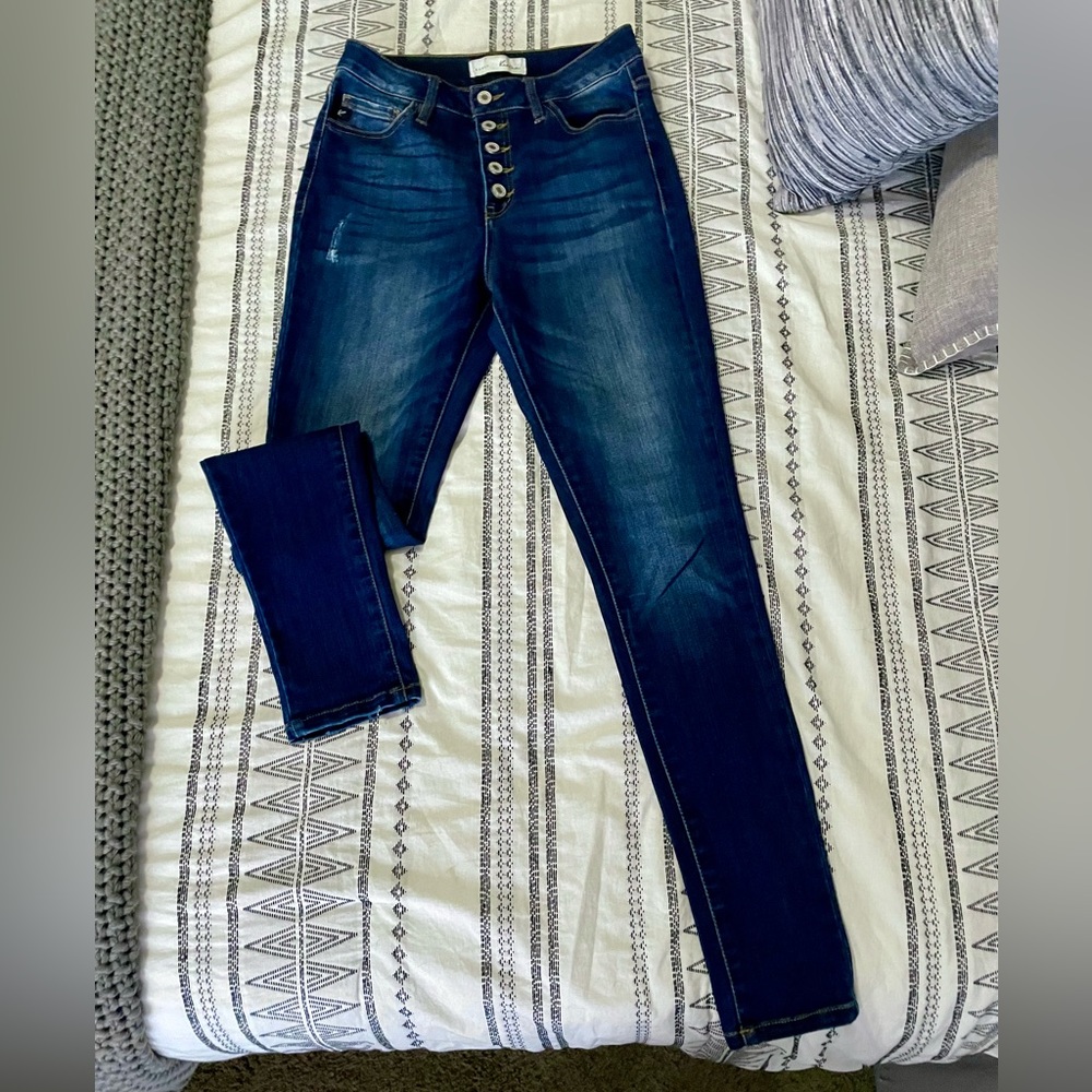 Kancan skinny jeans dark wash